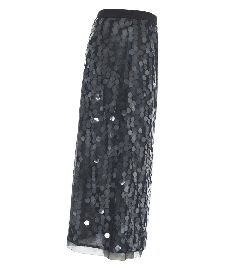 Semi Couture Sequin Midi Skirt