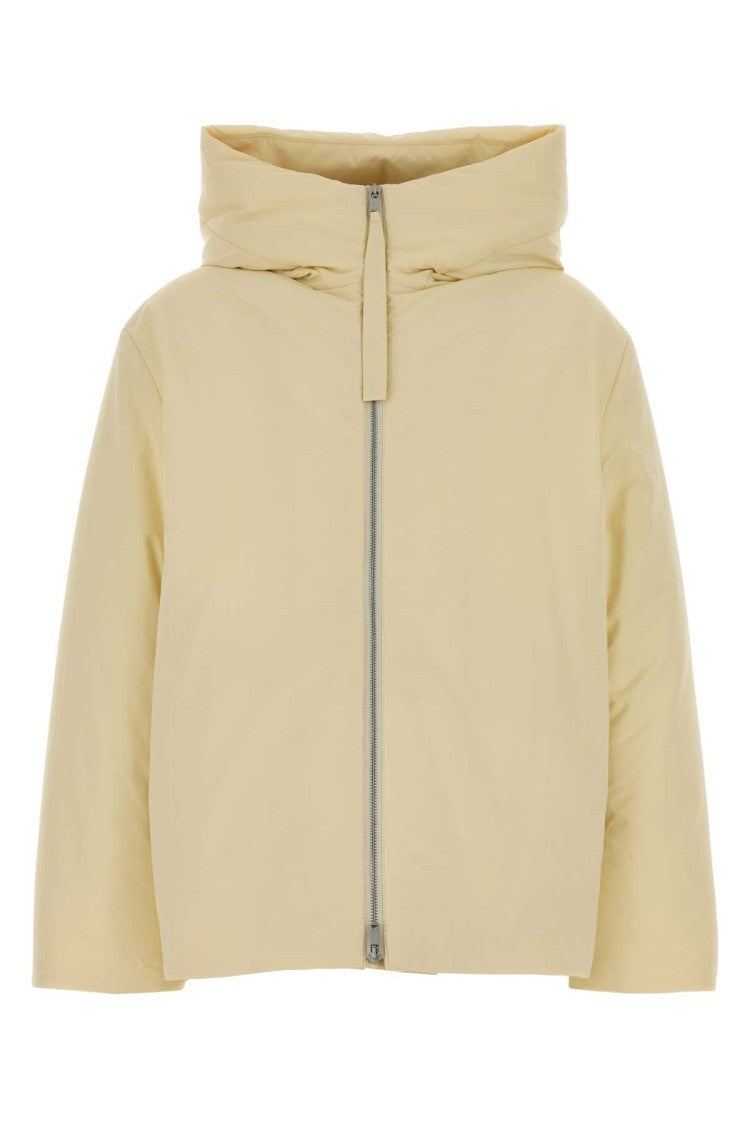 Jil Sander Cream Polyester Down Jacket