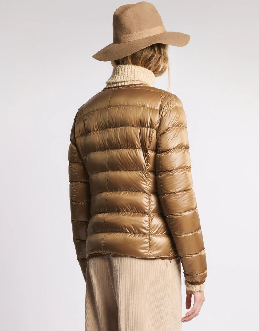 Fay Lightweight Quilted Down Jacket With Minimalistic Design