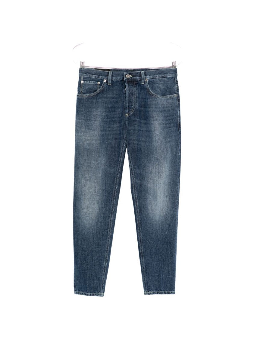 Dondup Blue Cotton Jeans