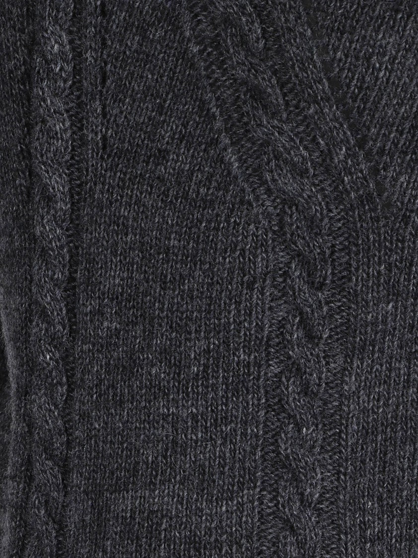 Ermanno Scervino Long Sleeve High Neck Sweater