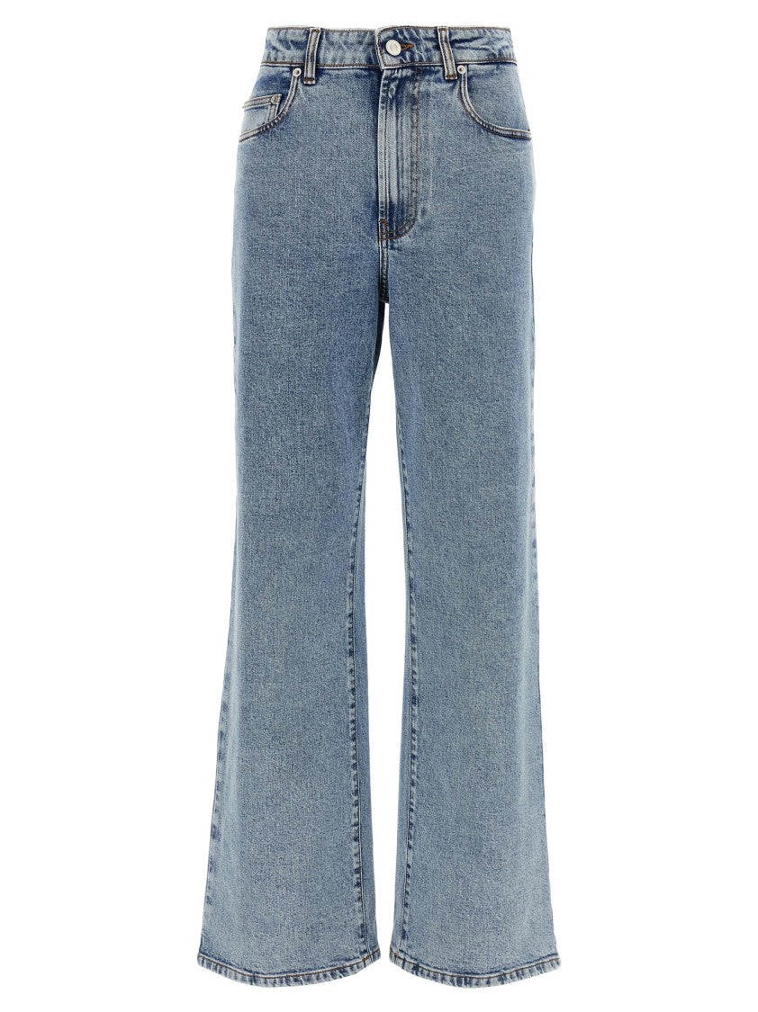 Fabiana Filippi Wide Leg Denim Jeans