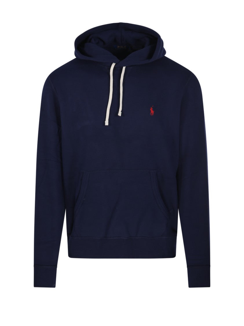 Polo Ralph Lauren Classic Hoodie Sweatshirt With Front Kangaroo Pocket