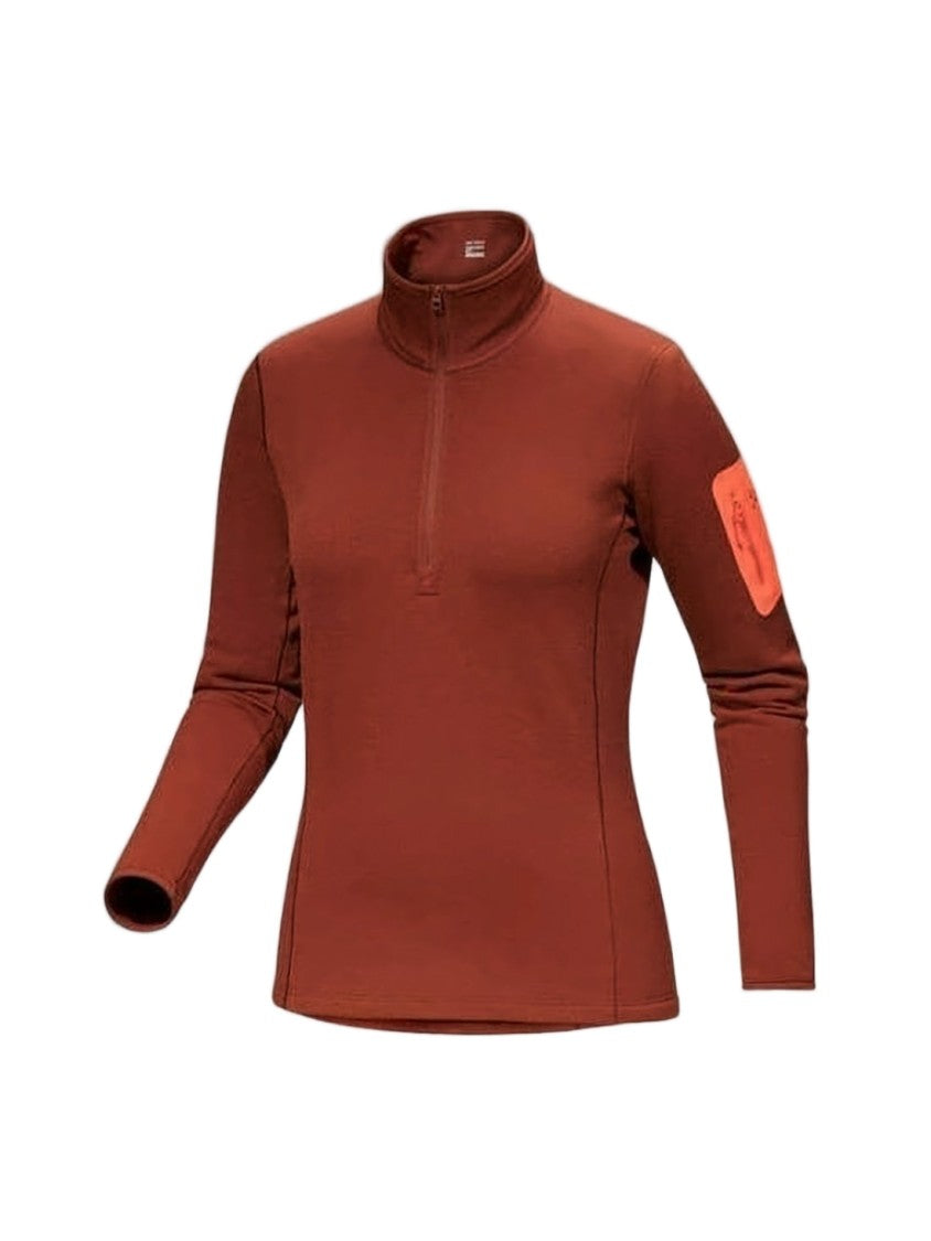 Arc'teryx Fitted Long-Sleeve Quarter-Zip Top With High Collar