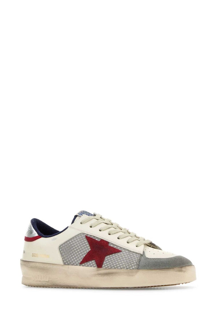 Golden Goose Multicolor Leather And Mesh Stardan Sneakers