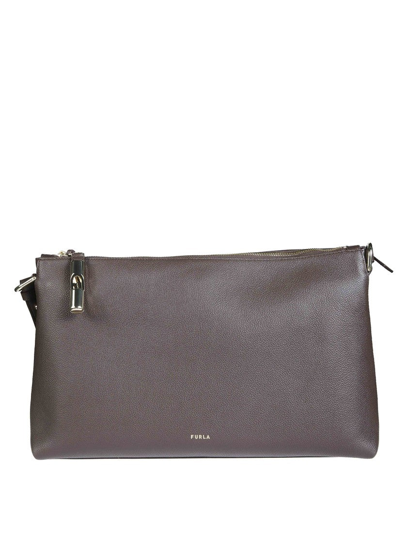 Furla Debby M Soft Leather Shoulder Bag