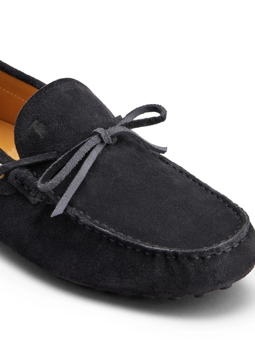 Tod's Suede Moccasin Toe Loafers
