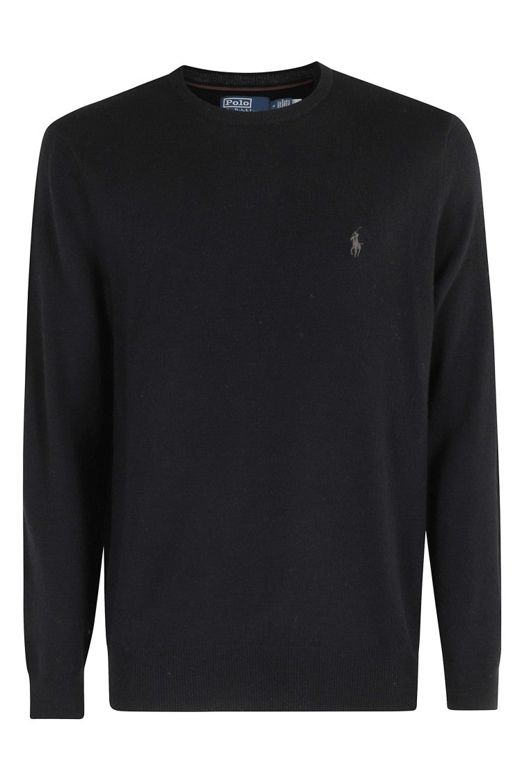 Polo Ralph Lauren Wool Long Sleeve Ribbed Regular-Fit Sweater