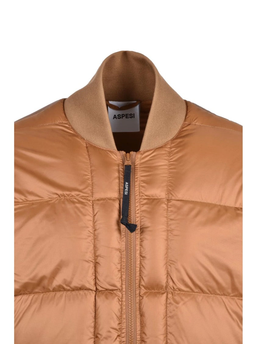 Aspesi Beige Polyester Padded Down Jacket