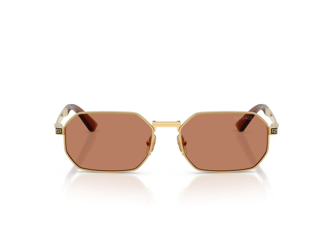 Versace 0Ve2297 Geometric Octagonal Sunglasses