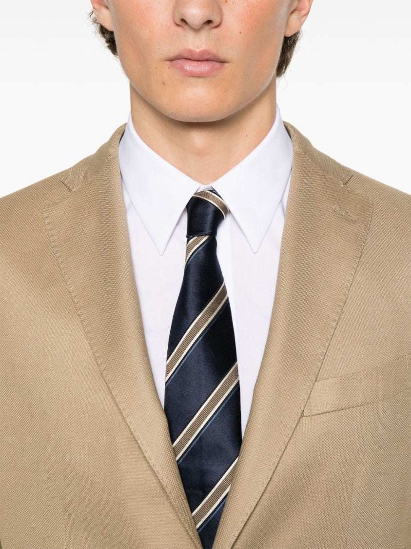 Boglioli Camel Brown Cotton Jacket