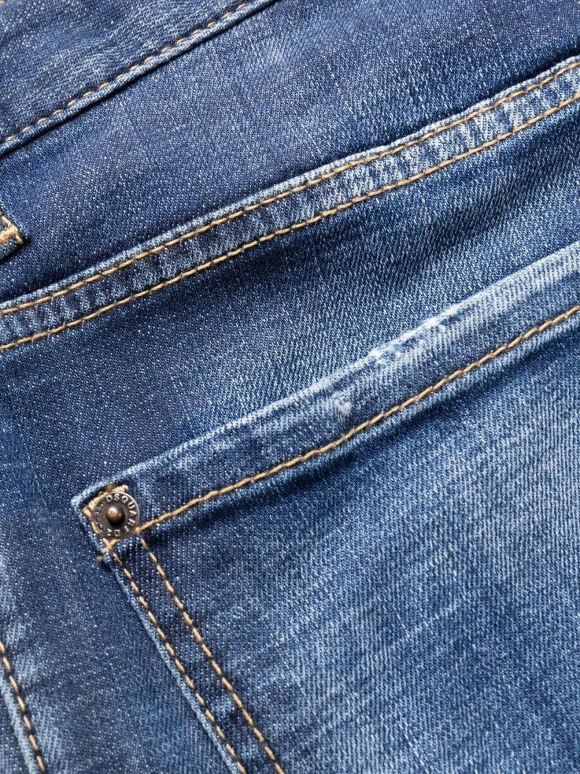Dsquared2 Straight Jeans With Five-Pocket Design