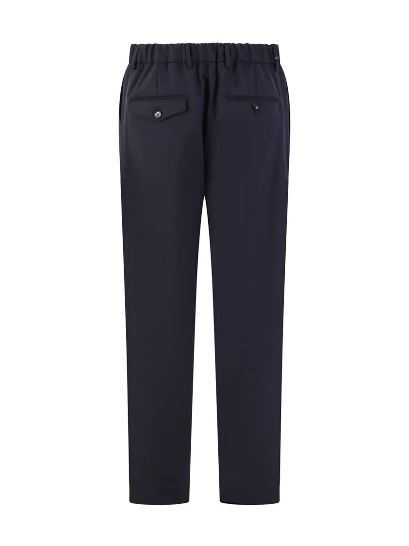 Be Able Cropped Pleated Drawstring Pants