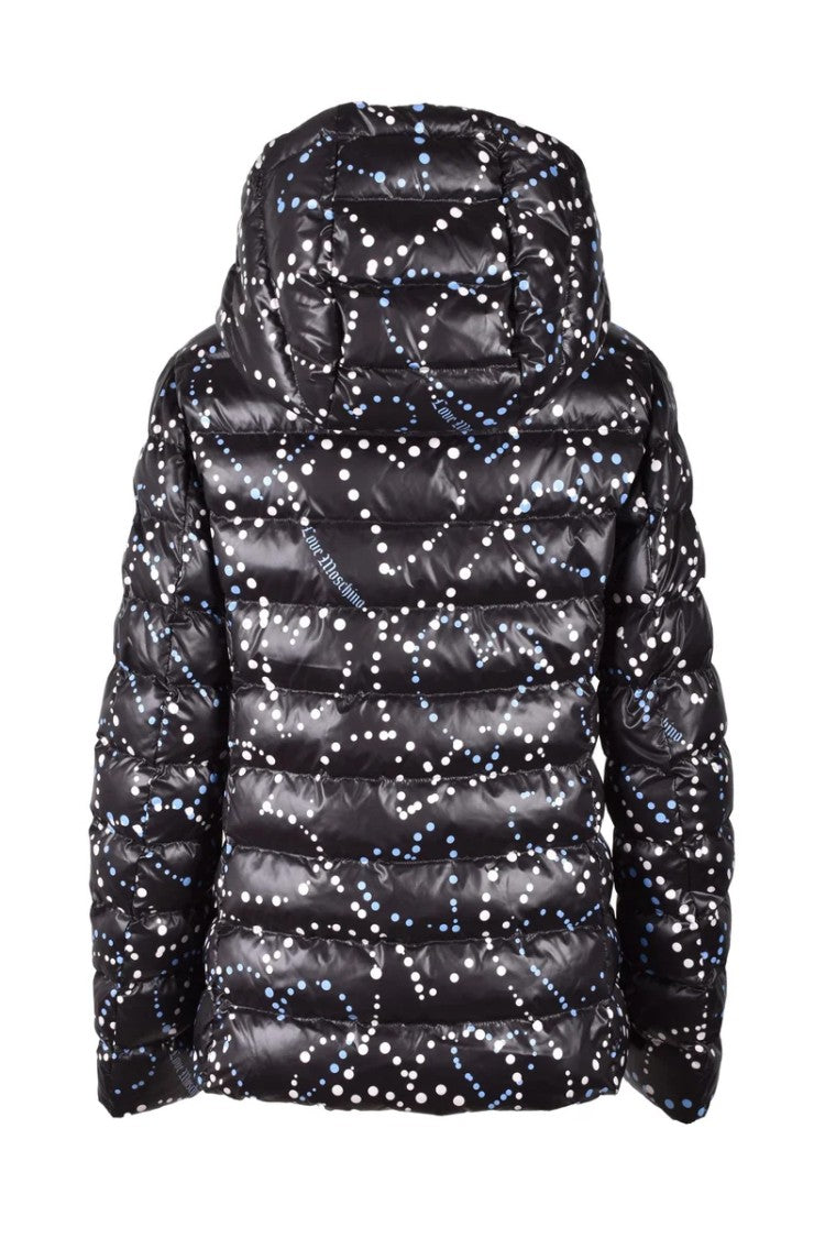 Love Moschino Down Jacket - Black/White