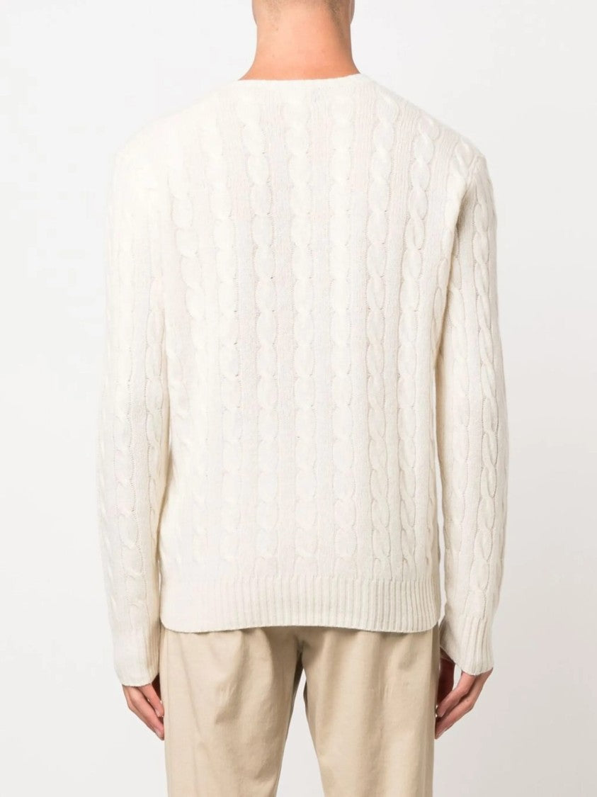 Polo Ralph Lauren Cable Knit Crewneck Long-Sleeve Sweater