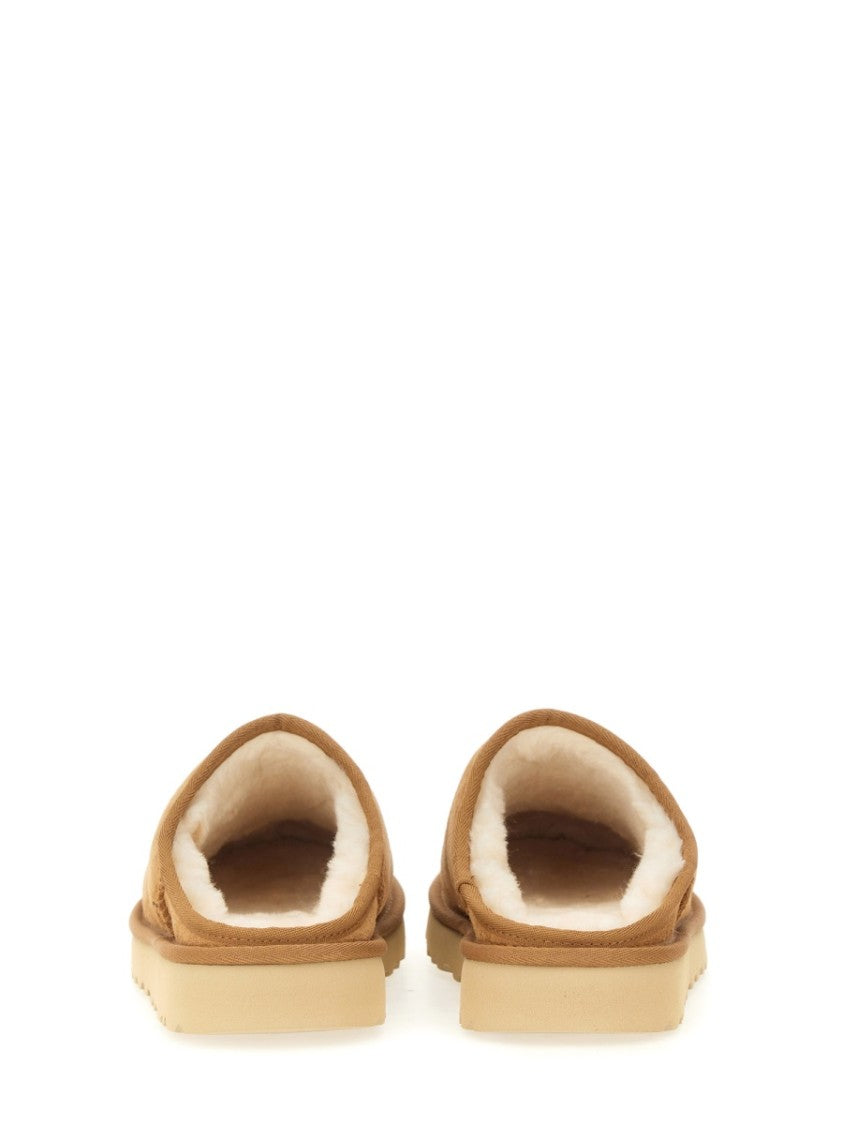 Ugg Classic Shearling-Lined Suede Loafers