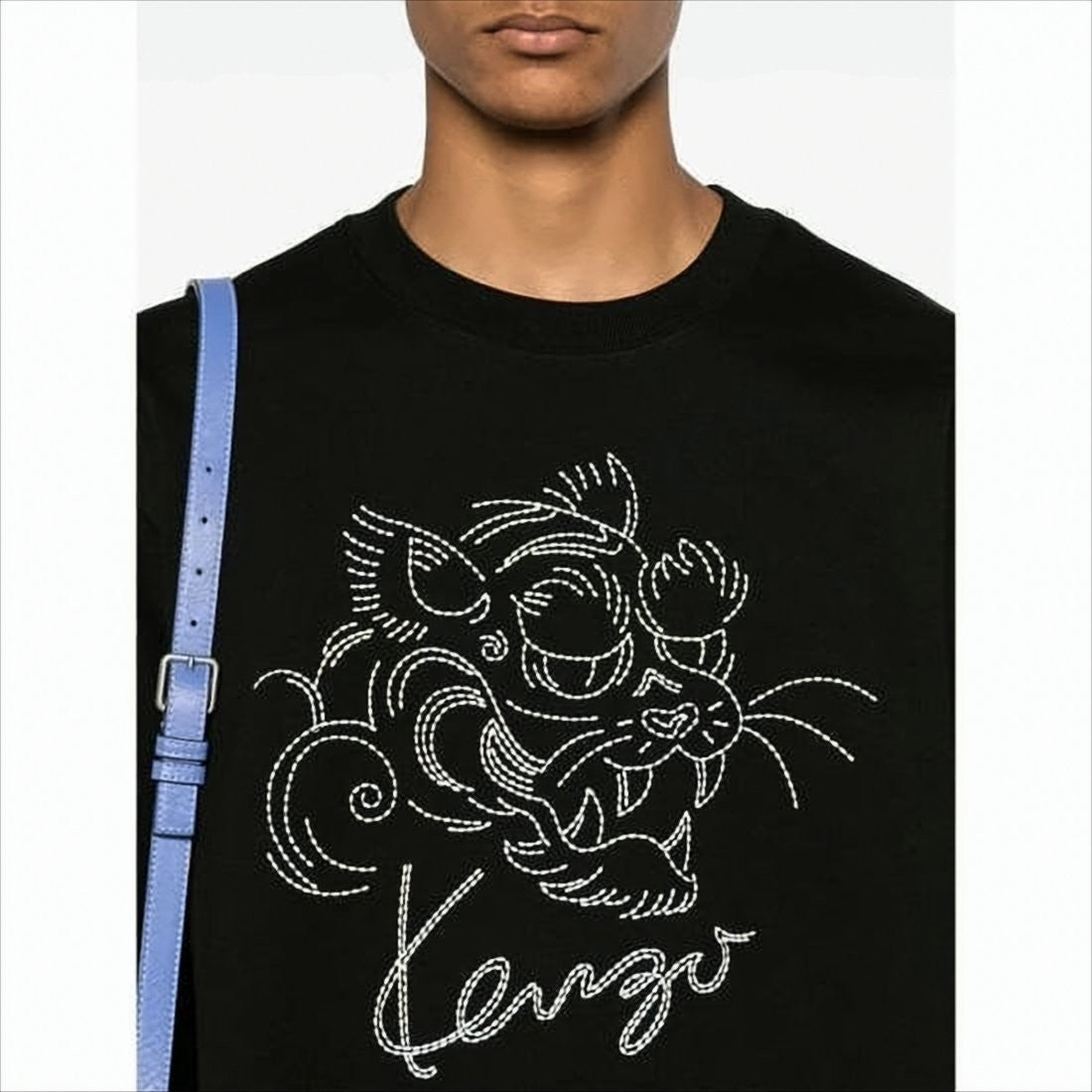 Kenzo Bold Graphic Long-Sleeve Black Sweatshirt From Kenzo