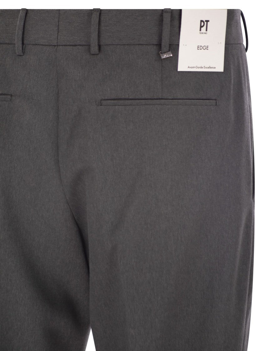 Pt Torino Rebel - Virgin Wool Chino Trousers