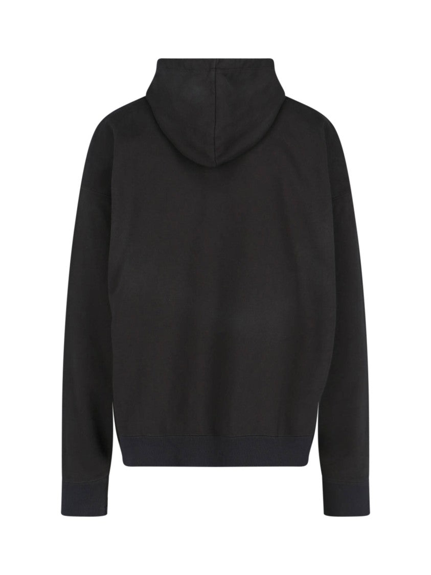 Maison Mihara Yasuhiro "Smiley Face" Hoodie - Black
