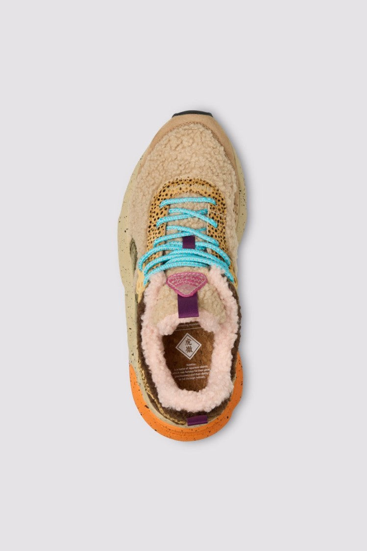 Flower Mountain Kotetsu Sneakers With Textured Material Blend