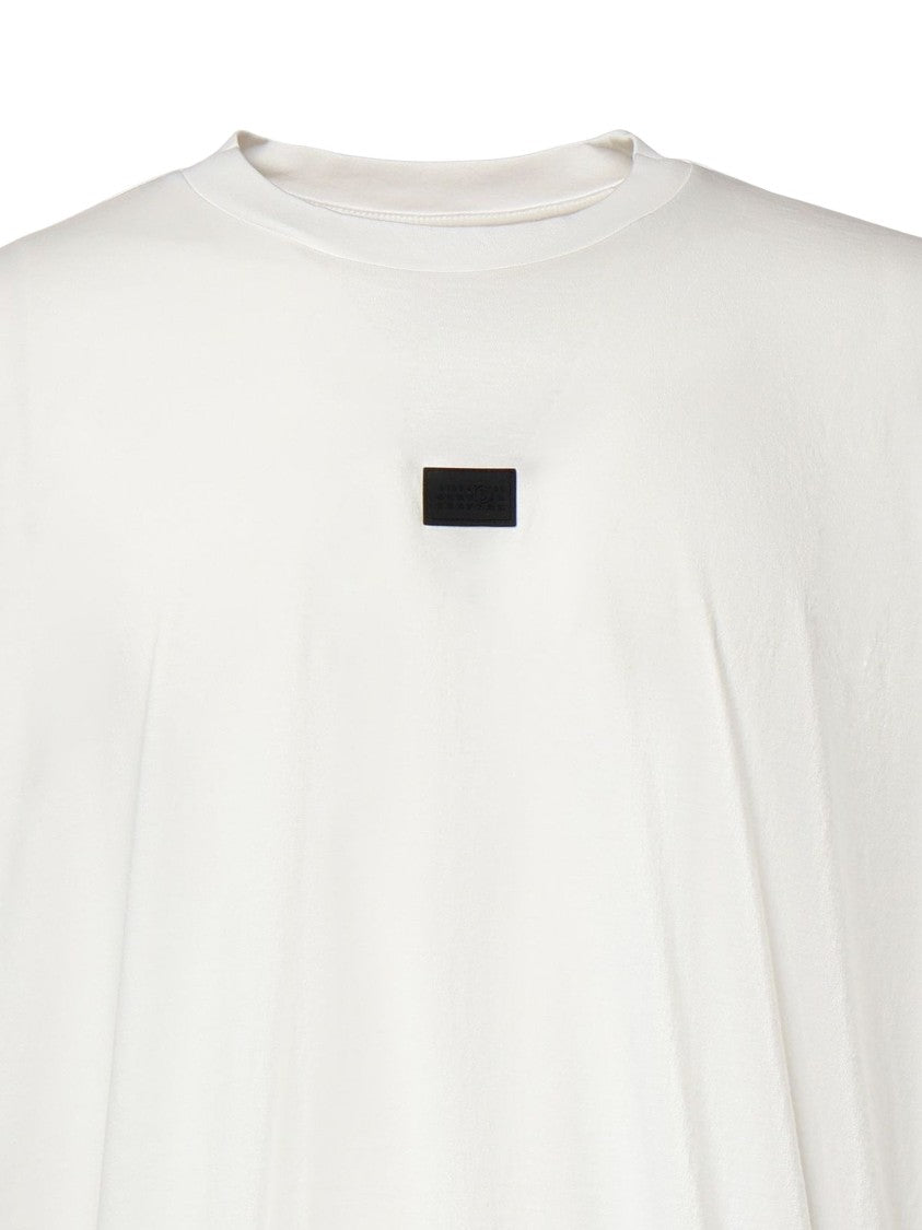 Mm6 By Maison Margiela Minimalist Logo Patch T-Shirt