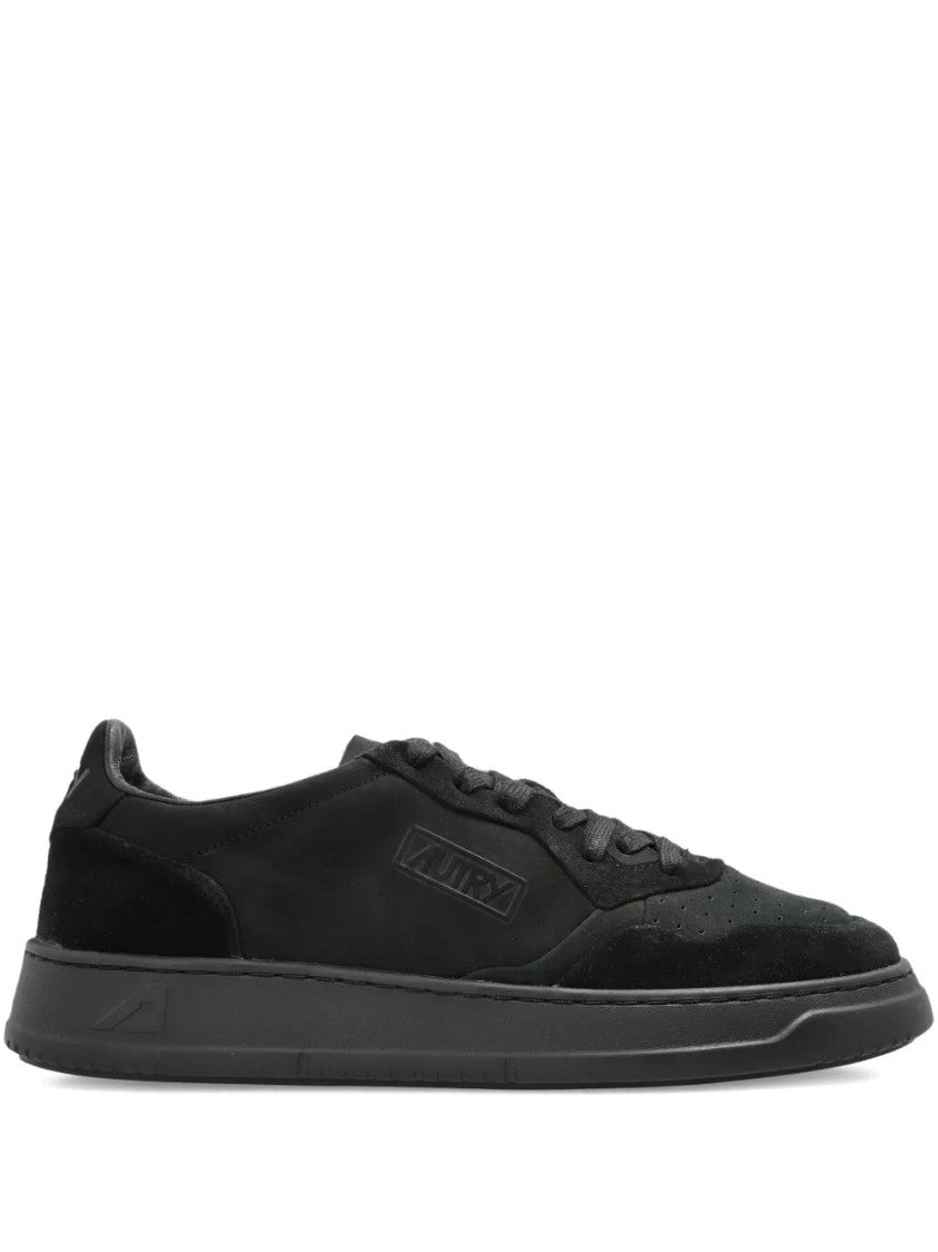 Autry Medalist Suede Low-Top Sneakers