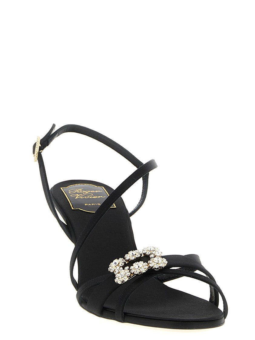 Roger Vivier 'Mini Flower Strass' Sandals