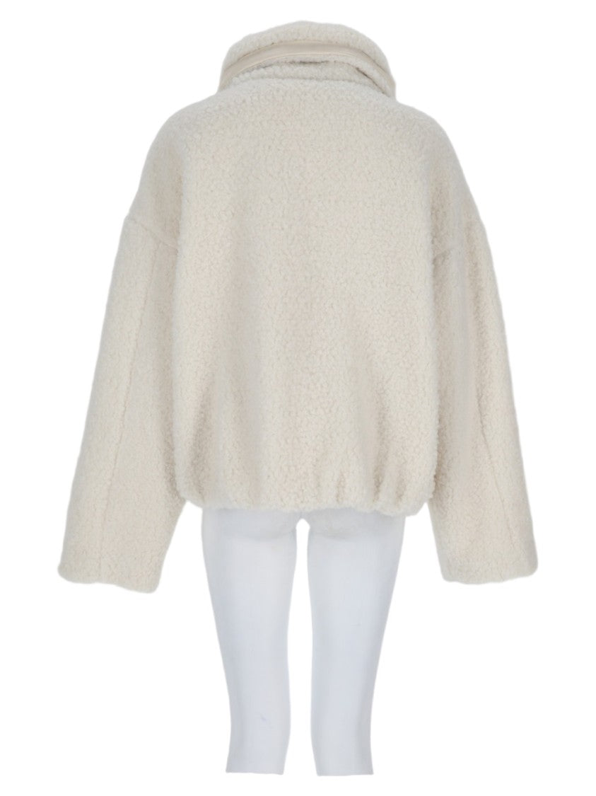 Sportmax Filtro Cropped Shearling Polyester Jacket