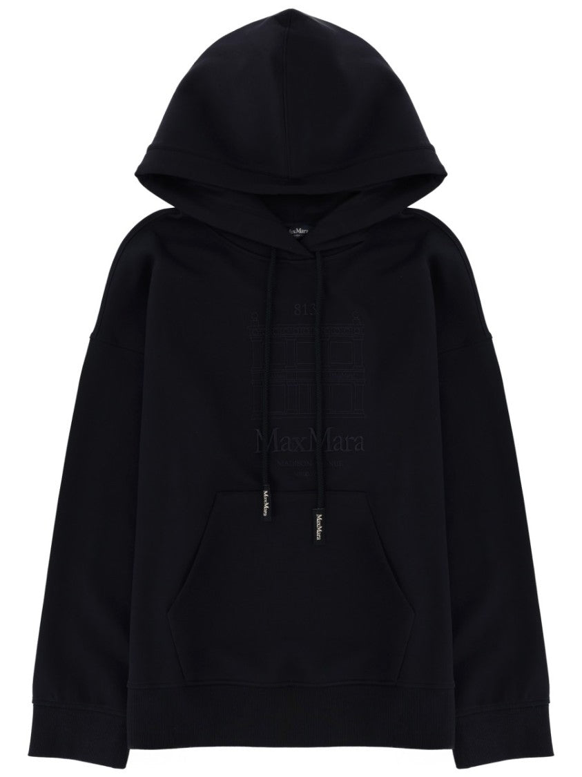 Max Mara Relaxed-Fit Hooded Cotton Sweatshirt