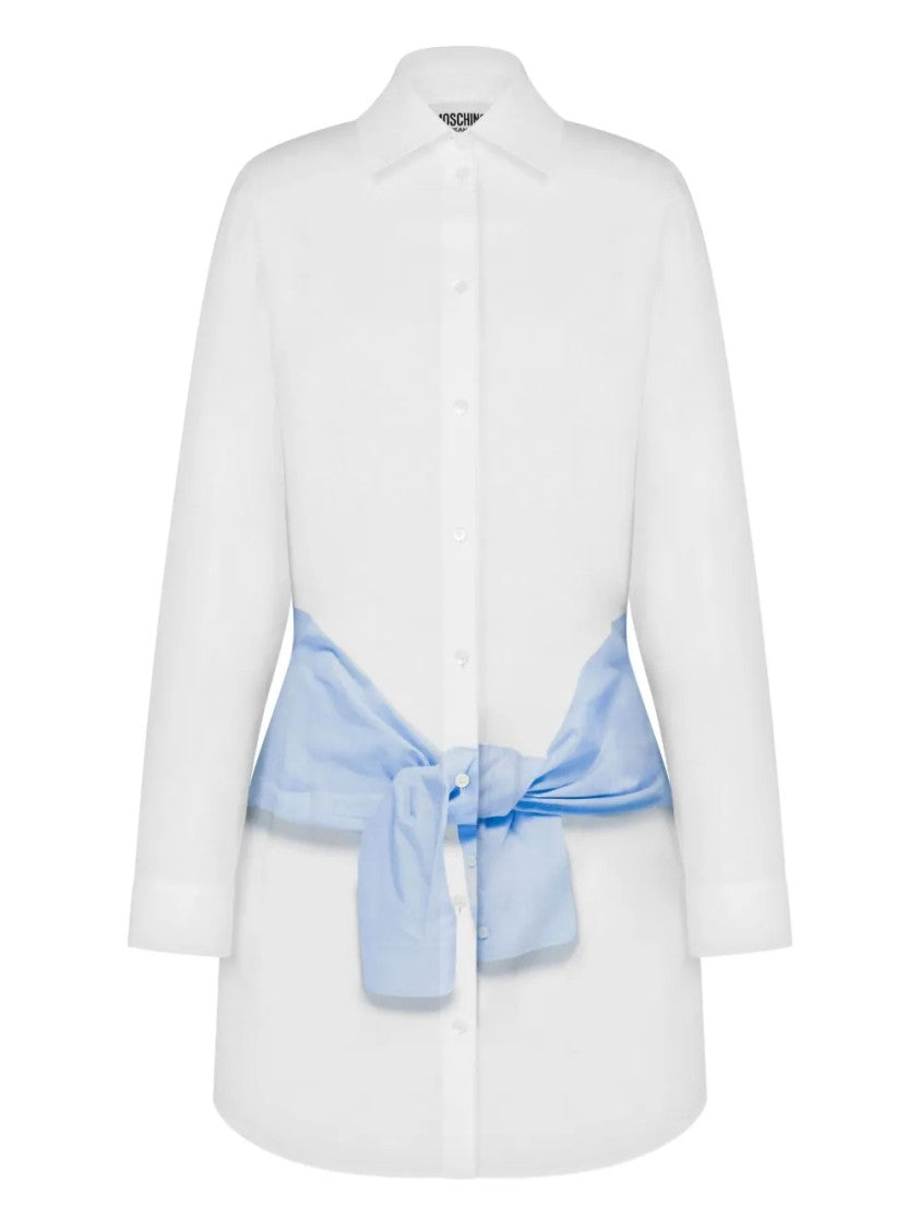 Moschino Mini Dress With Classic Collar