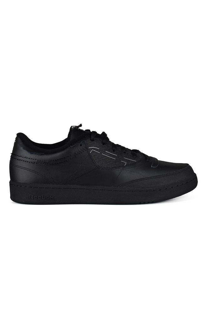 Maison Margiela Black Leather Club C Sneakers