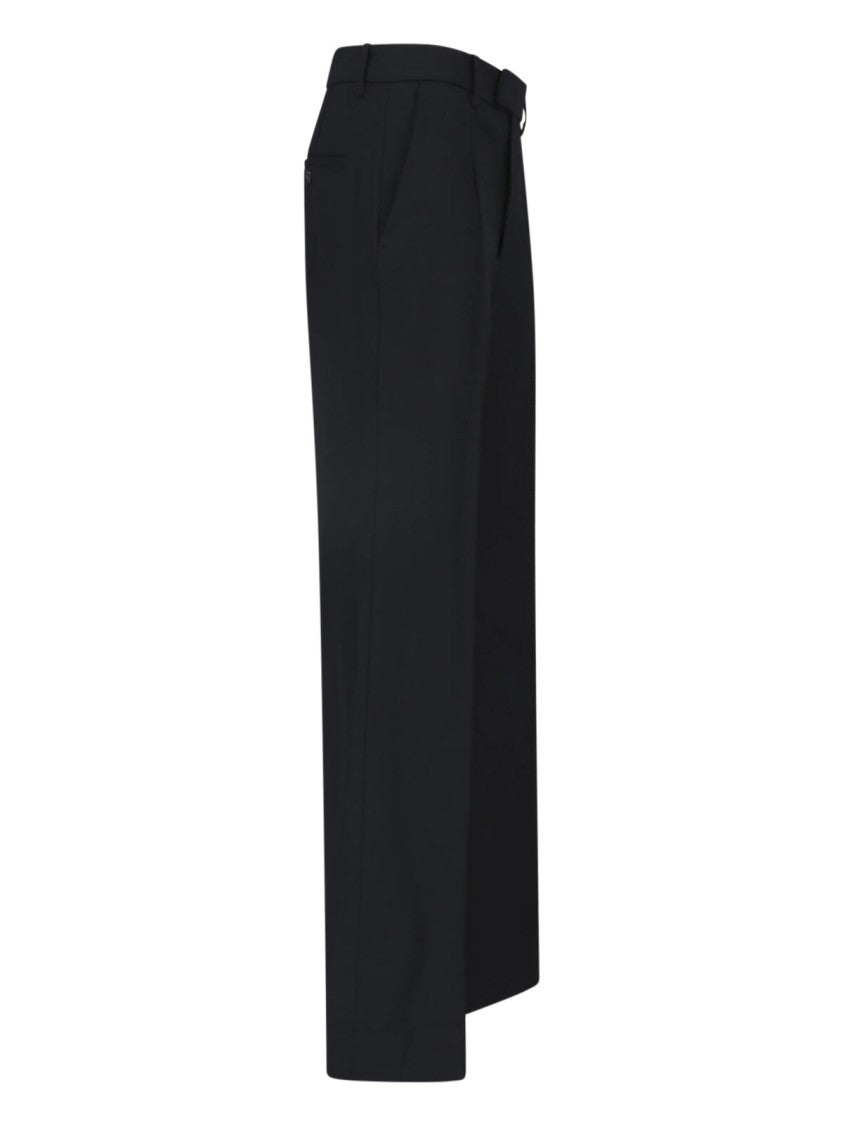 Nili Lotan Straight-Leg Tailored Virgin Wool Formal Pants