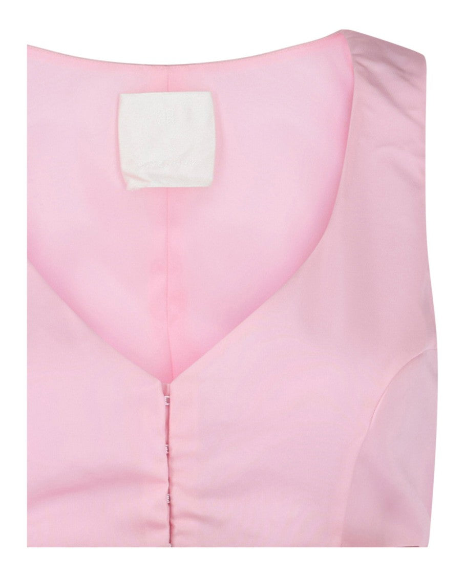 Givenchy Nylon Belted Crop Top