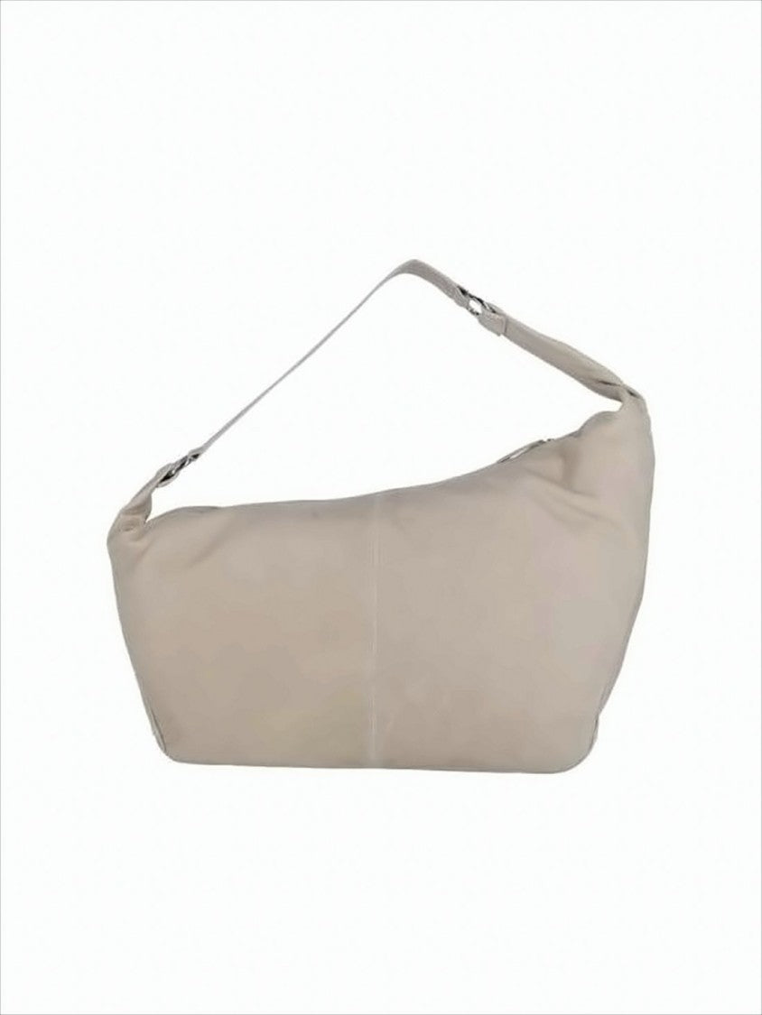 Paloma Wool Minimalist Leather Shoulder Bag With Adjustable Strap