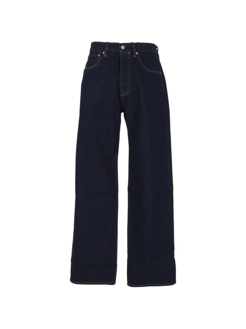 Levi's Classic Straight-Leg Jeans In Dark Indigo Denim