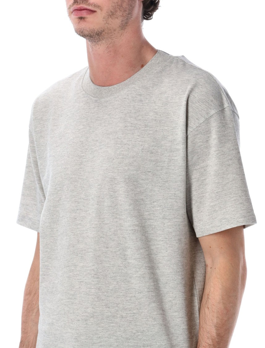 Saint Laurent Saint Laurent Piqué Cassandre T-Shirt
