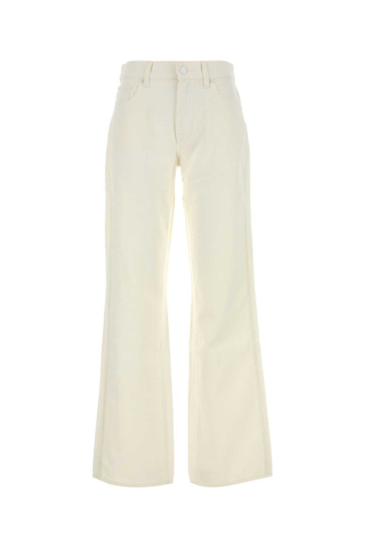 Seven For All Mankind White Denim Jeans