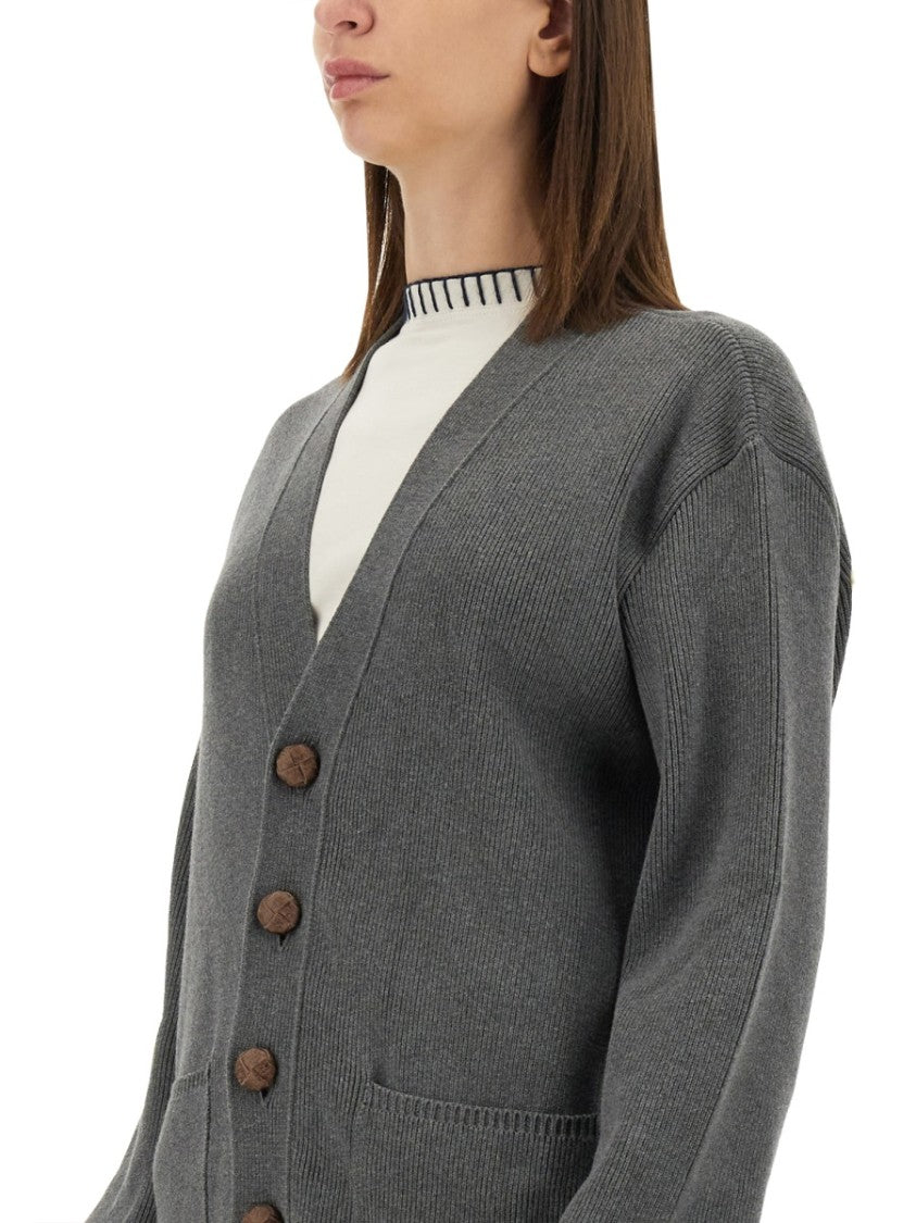 Golden Goose Oversized Grey Cardigan