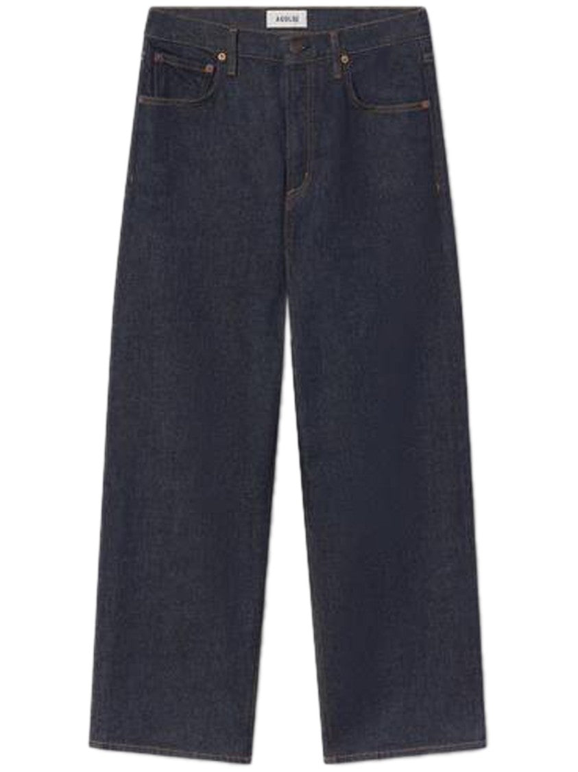 Agolde High-Rise Straight-Leg Jeans With Timeless Appeal