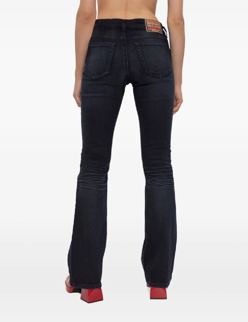 Diesel Flared Jeans With Classic Five-Pocket Design