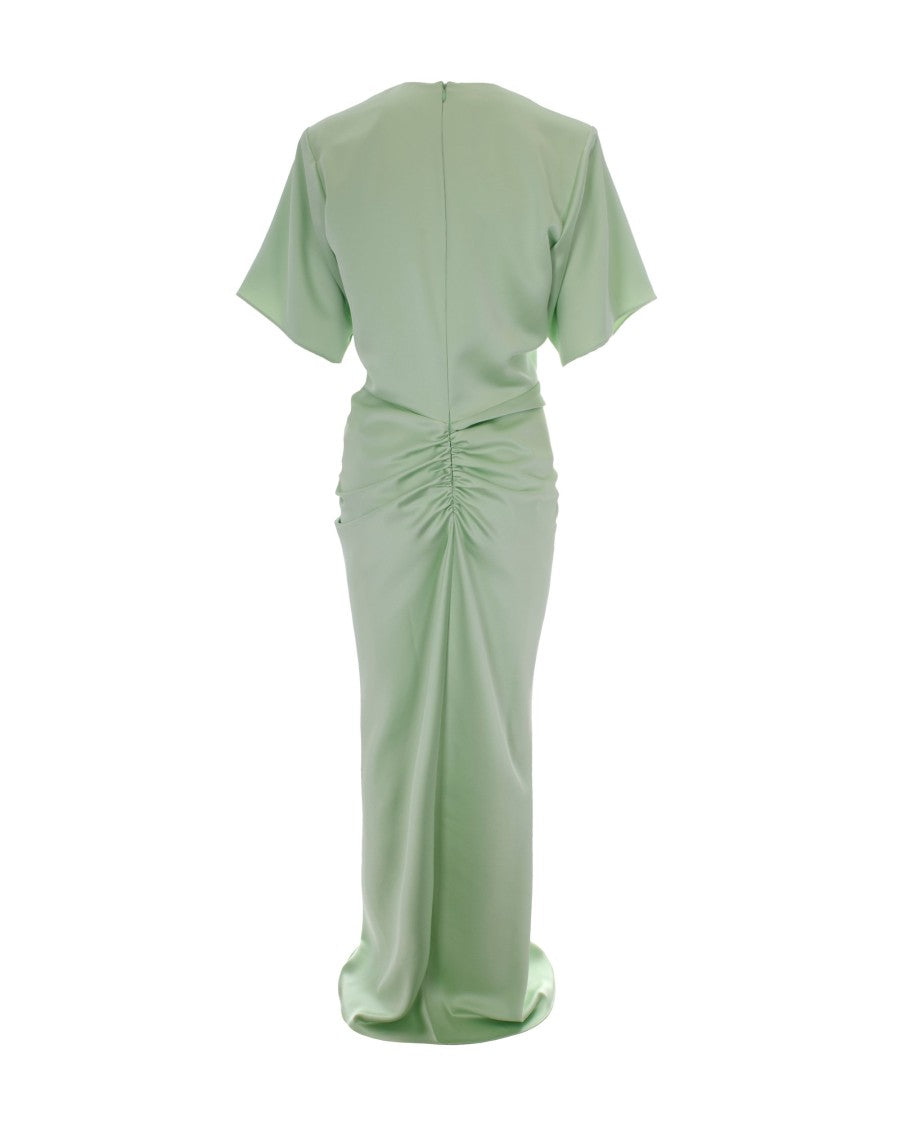 The Andamane Maxi Dress With Pronounced Shoulders