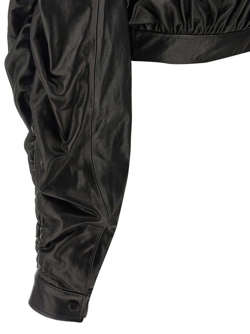 Giovanni Bedin Cropped Bomber Jacket