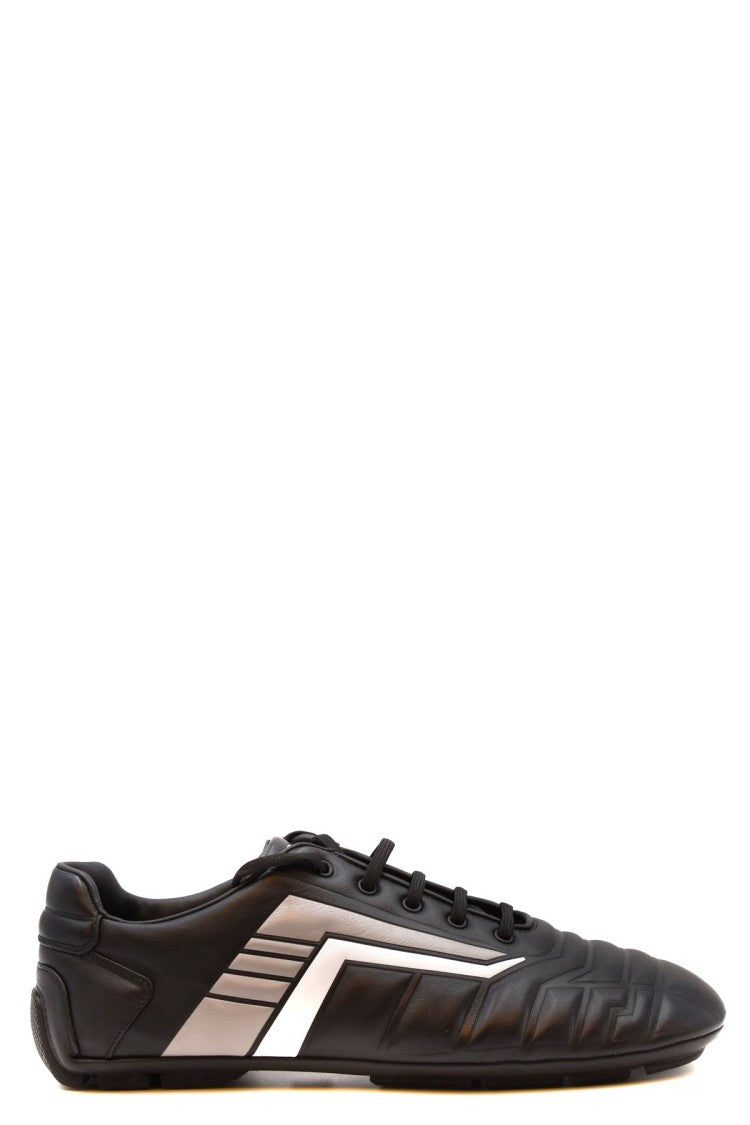 Prada Black Leather Sneaker