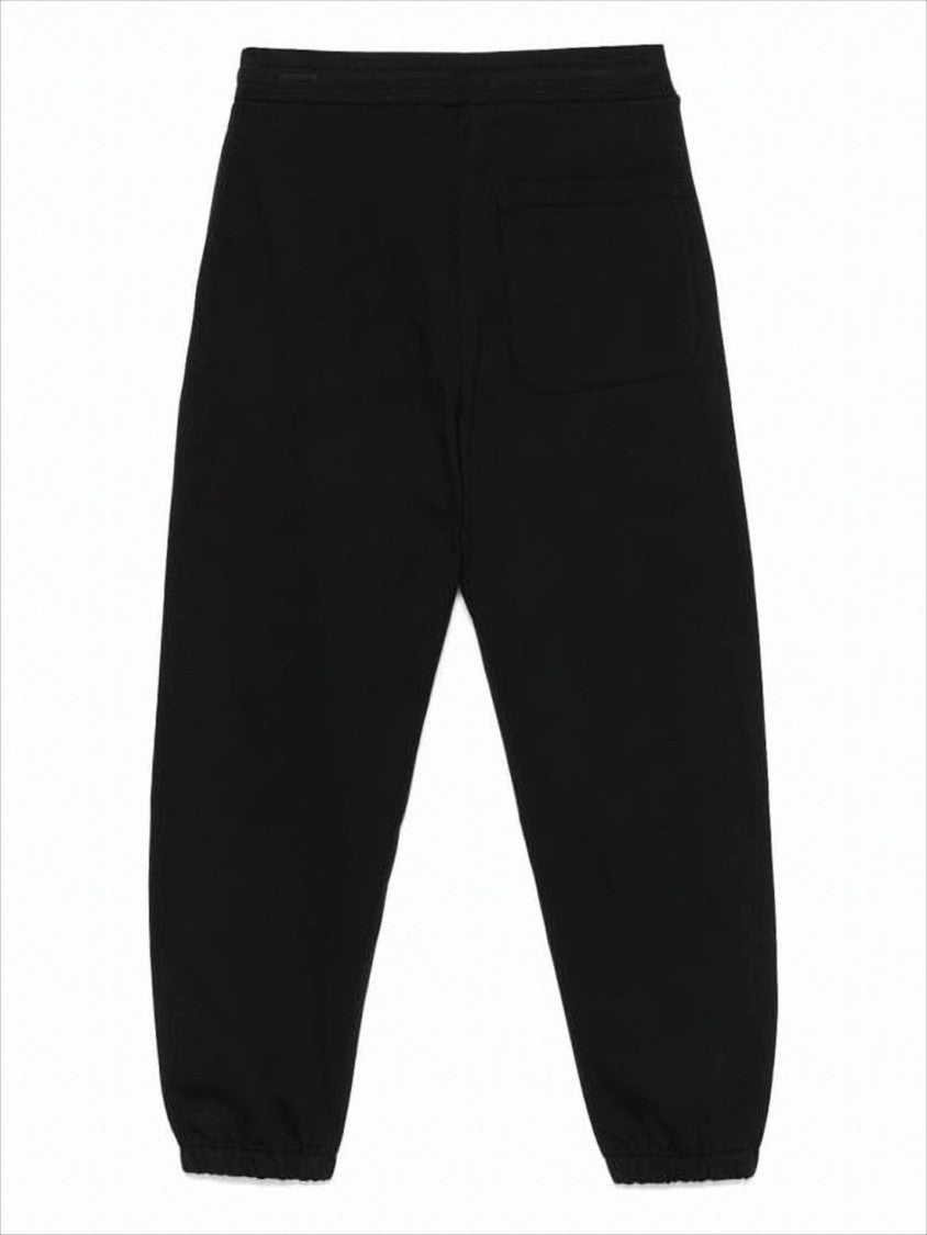 Msgm Relaxed Fit Black Jogger Pants