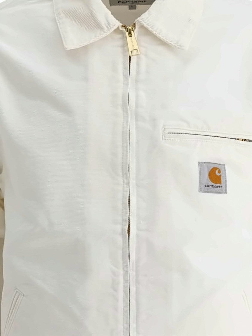 Carhartt Wip Detroit Jacket With Design And Zipper Closure