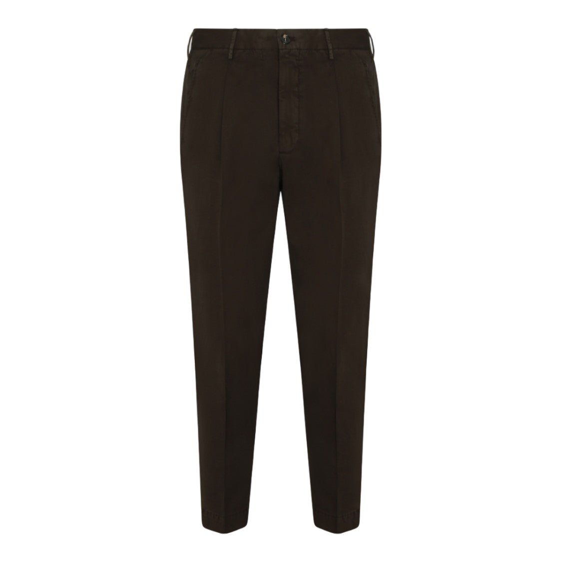 Incotex Tailored Fit Trousers With Flat Front And Clean Silhouette