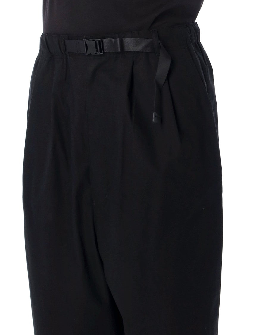 Comme Des Garçons Belted Wide-Leg Chino Pants