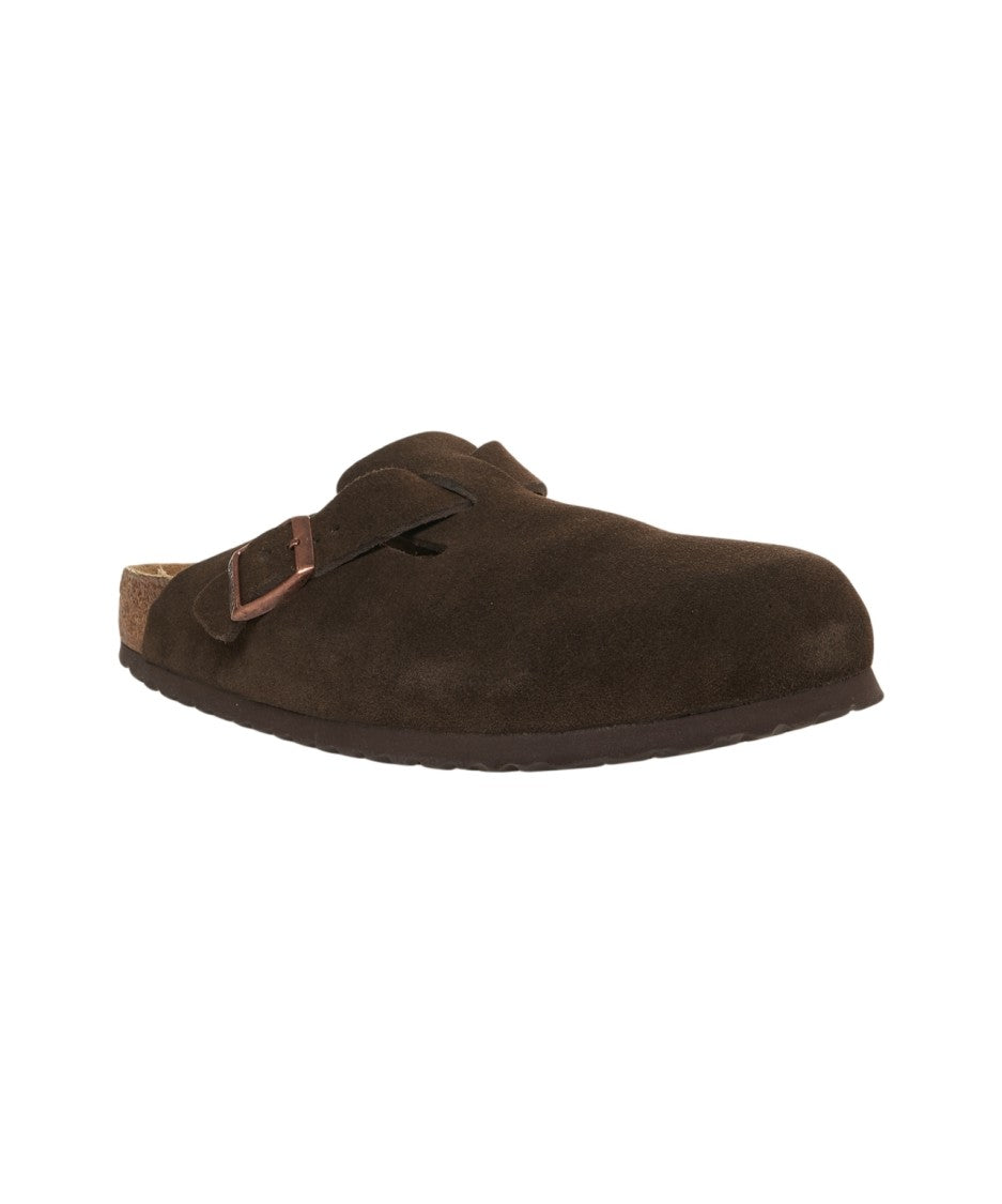 Birkenstock 'Boston' Suede Slippers
