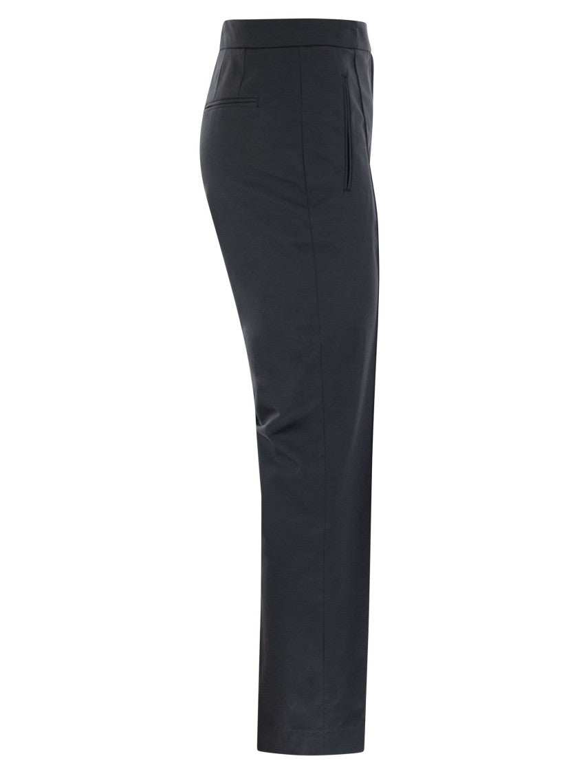 Pt Torino Frida - Cotton And Silk Trousers