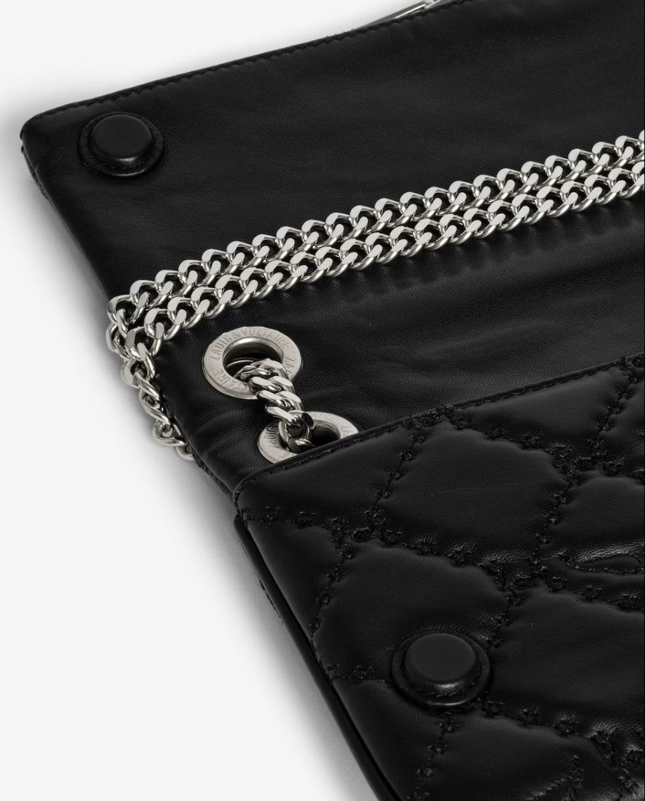 Zadig & Voltaire Quilted Black Leather Shoulder Bag
